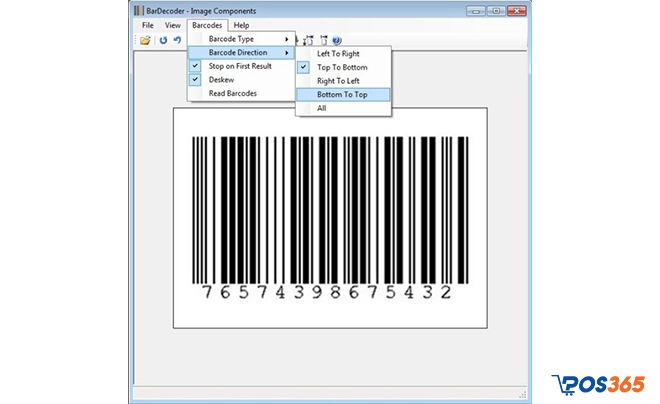 Phần mềm quét mã vạch trên máy tính Bytescout BarCode Reader