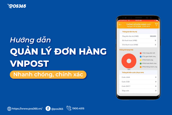 Hướng dẫn cách quản lý đơn hàng VNPost nhanh chóng, chính xác