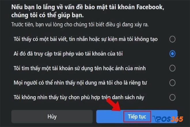 fanpage facebook bị khoá