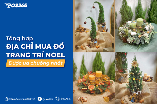 Top 7 địa chỉ mua đồ trang trí noel được ưa chuộng nhất 2024