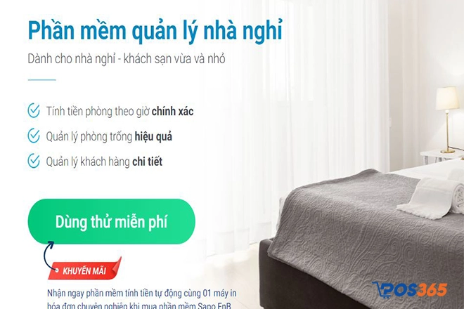 phần mềm quản lý phòng khách sạn miễn phí 