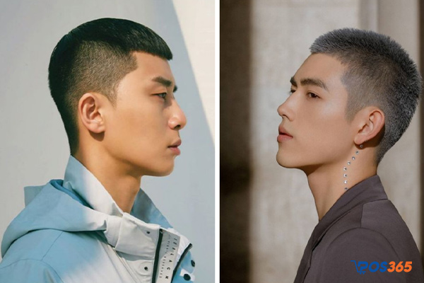 Kiểu tóc đẹp nam húi cua (buzz cut)