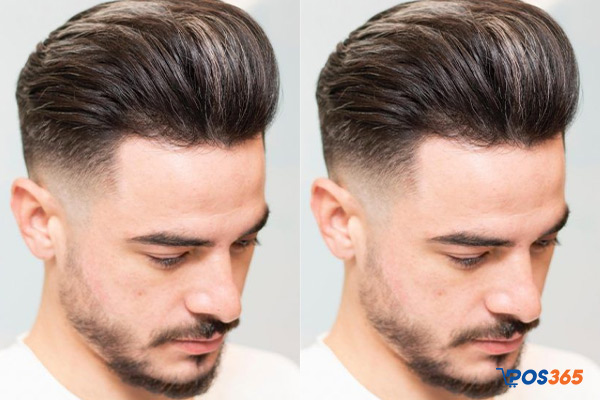 Kiểu tóc nam Emo Undercut