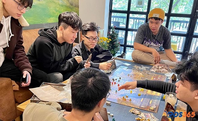 cafe board game gần đây