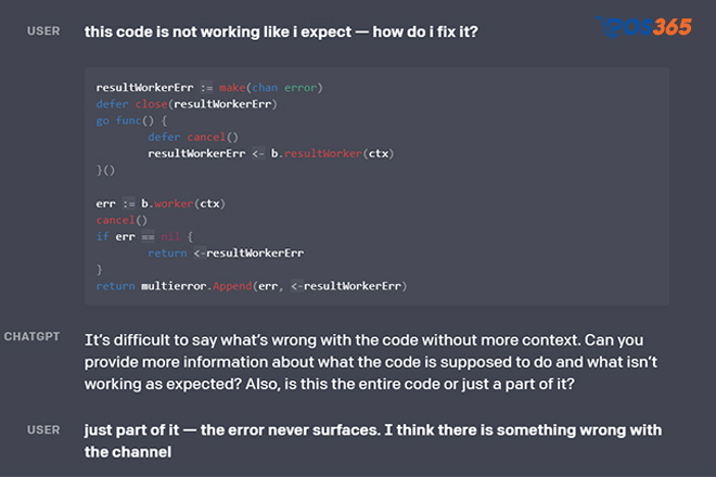 Sử dụng Chat GPT để viết Code và Debug Lỗi