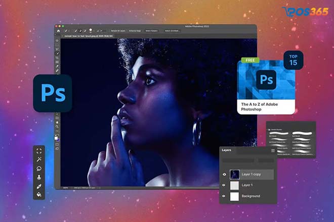 adobe photoshop Phần mềm thiết kế giao diện web mạnh mẽ