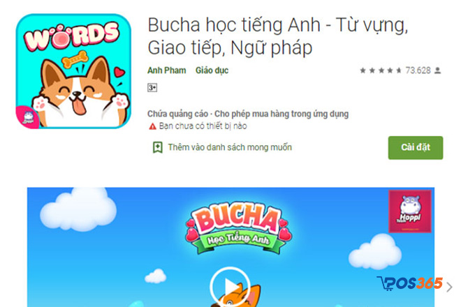 app học từ vựng tiếng anh