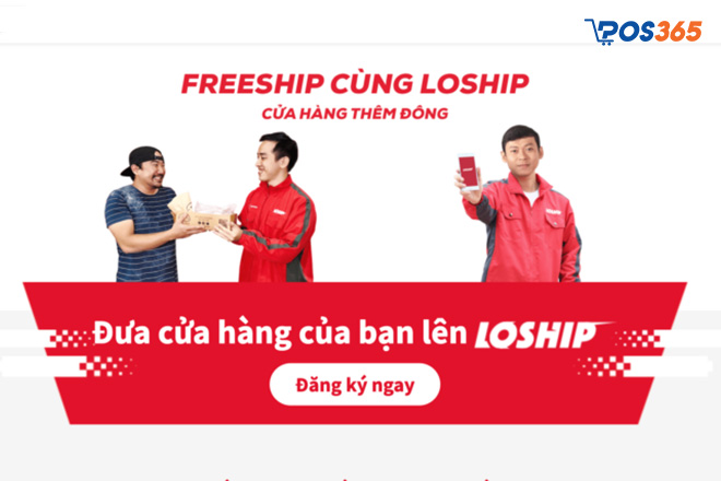 Các bước đăng ký bán hàng ngay trên Loship