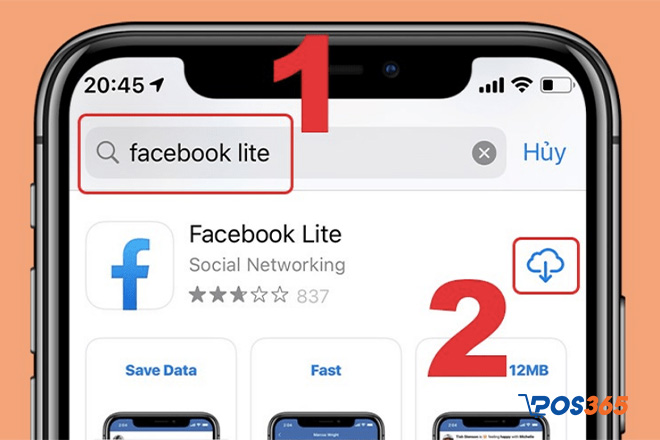 Bước 4 tải facebook lite