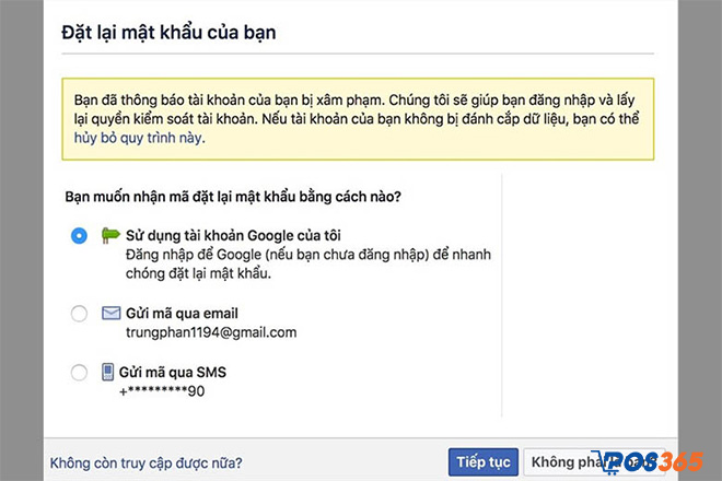 cách khôi phục tài khoản facebook bị hạn chế