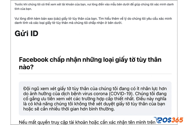 khôi phục tài khoản facebook bị hạn chế