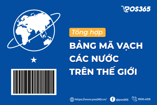 Tổng hợp bảng mã vạch các nước trên thế giới [Update 2024]