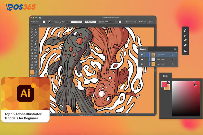 Adobe Illustrator ứng dụng thiết kế logo trên máy tính chuyên nghiệp nhất