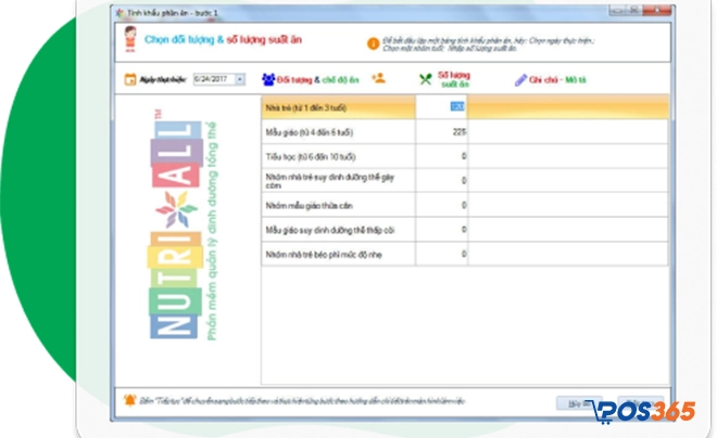 Nutri All - Phần mềm định lượng dinh dưỡng tốt nhất