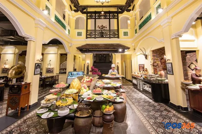 Thiết kế nhà hàng buffet sang trọng