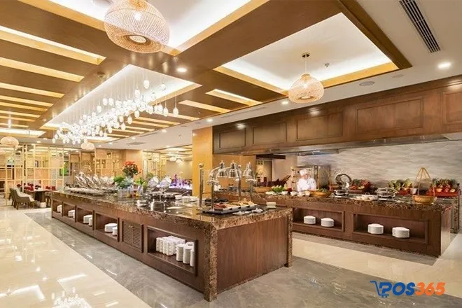 Tiêu chuẩn mặt bằng không gian nhà hàng buffet