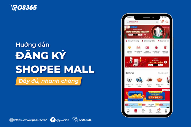 Hướng dẫn cách đăng ký shopee mall đầy đủ, nhanh chóng