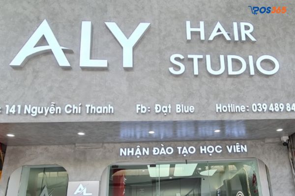 Mẫu biển quảng cáo salon tóc 5