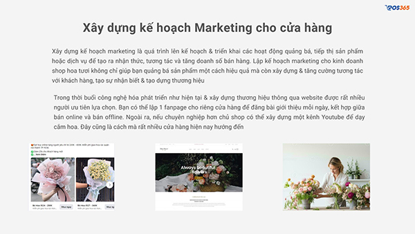 Xây dựng kế hoạch Marketing cho cửa hàng