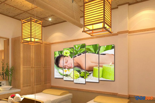 Tự trang trí spa