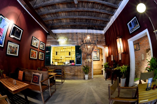 Quán Cafe Mộc