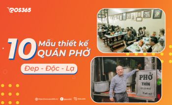 Gợi ý 10 mẫu thiết kế quán phở Đẹp - Độc - Lạ thu hút khách