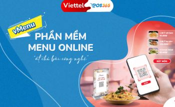 Hợp tác với POS365, Viettel ra mắt phần mềm vMenu