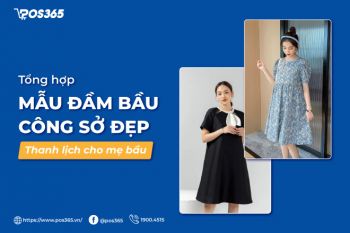 Top 10+ mẫu đầm bầu công sở đẹp, thanh lịch cho mẹ bầu